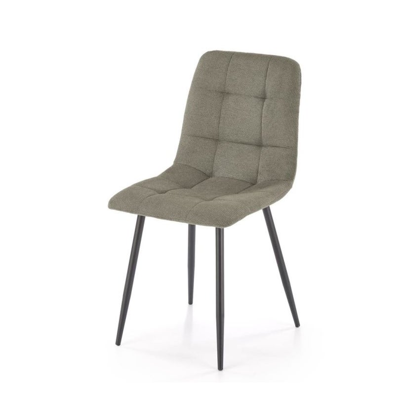 Krzesło tapicerowane K560 oliwkowe