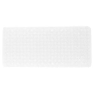 5five Fond De Baignoire Antidérapant En Plastique 70,5 X 35 Cm - Blanc Pour Sécurité Et Confort