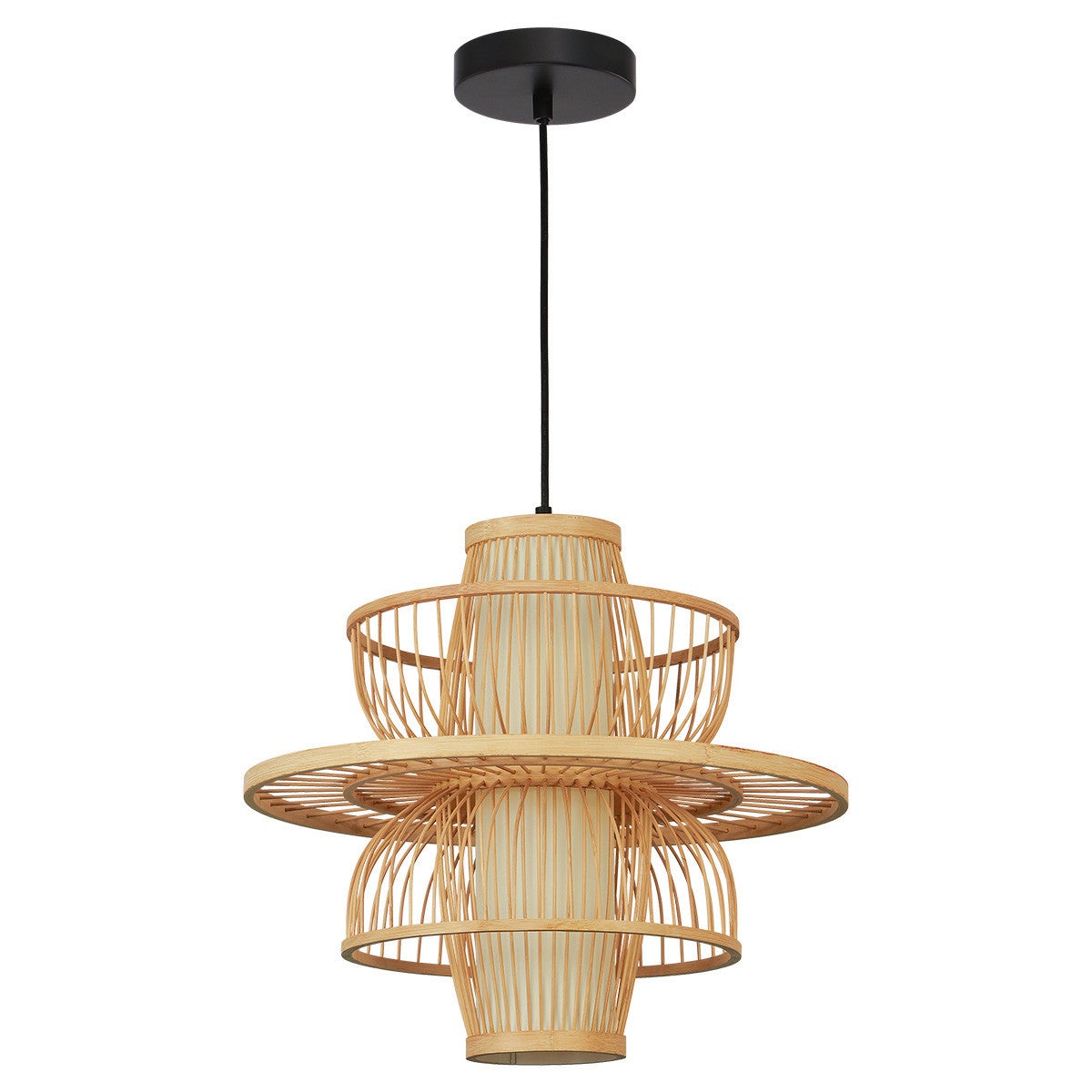 Lampa wisząca ASTRA brązowa 1 x E27 x 15W wym: 142,5 x 45 x 45 cm Light Prestige