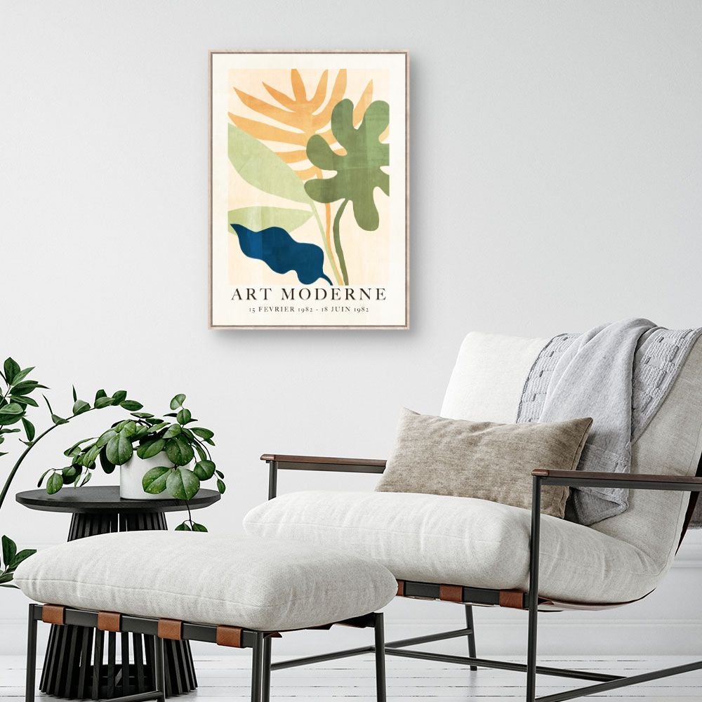Tableau Botanique Vintage Encadré - Impression Sur Toile - A2 A3 A4 - Prêt à Accrocher