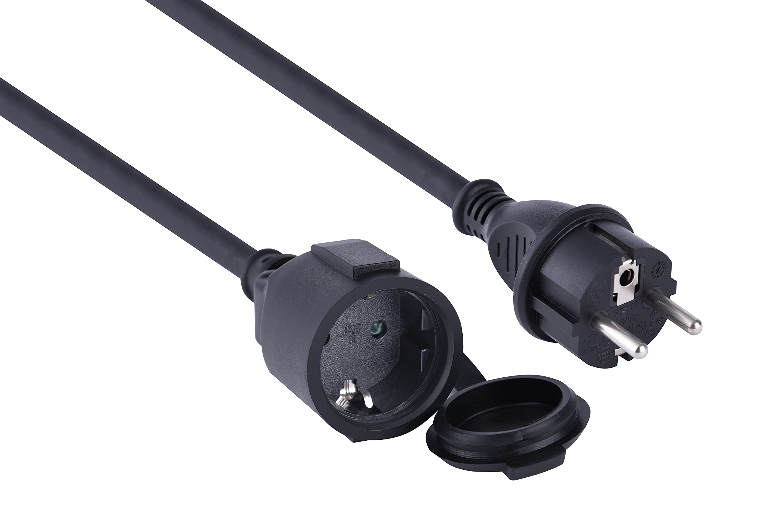 KALLE DAS KABEL Prolunga CEE 400V 32A 25m Gomma H07RN-F Con Invertitore Di Fase