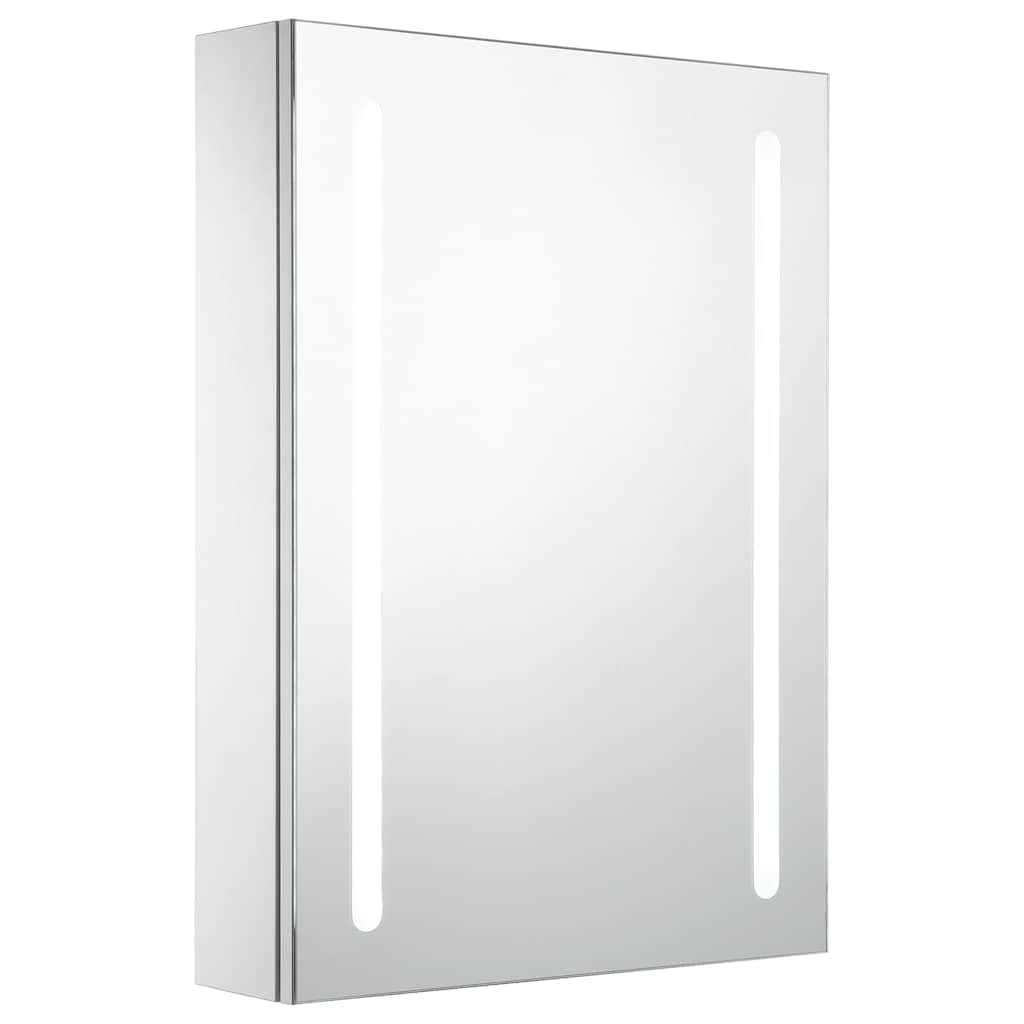 Mueble de baño con espejo led 50x13x70 cm