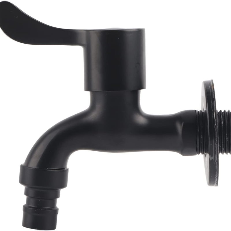 Zewnętrzny kran ogrodowy, kran zewnętrzny, czarny kran zewnętrzny, kran do pralki, kran ogrodowy ze stali nierdzewnej 304