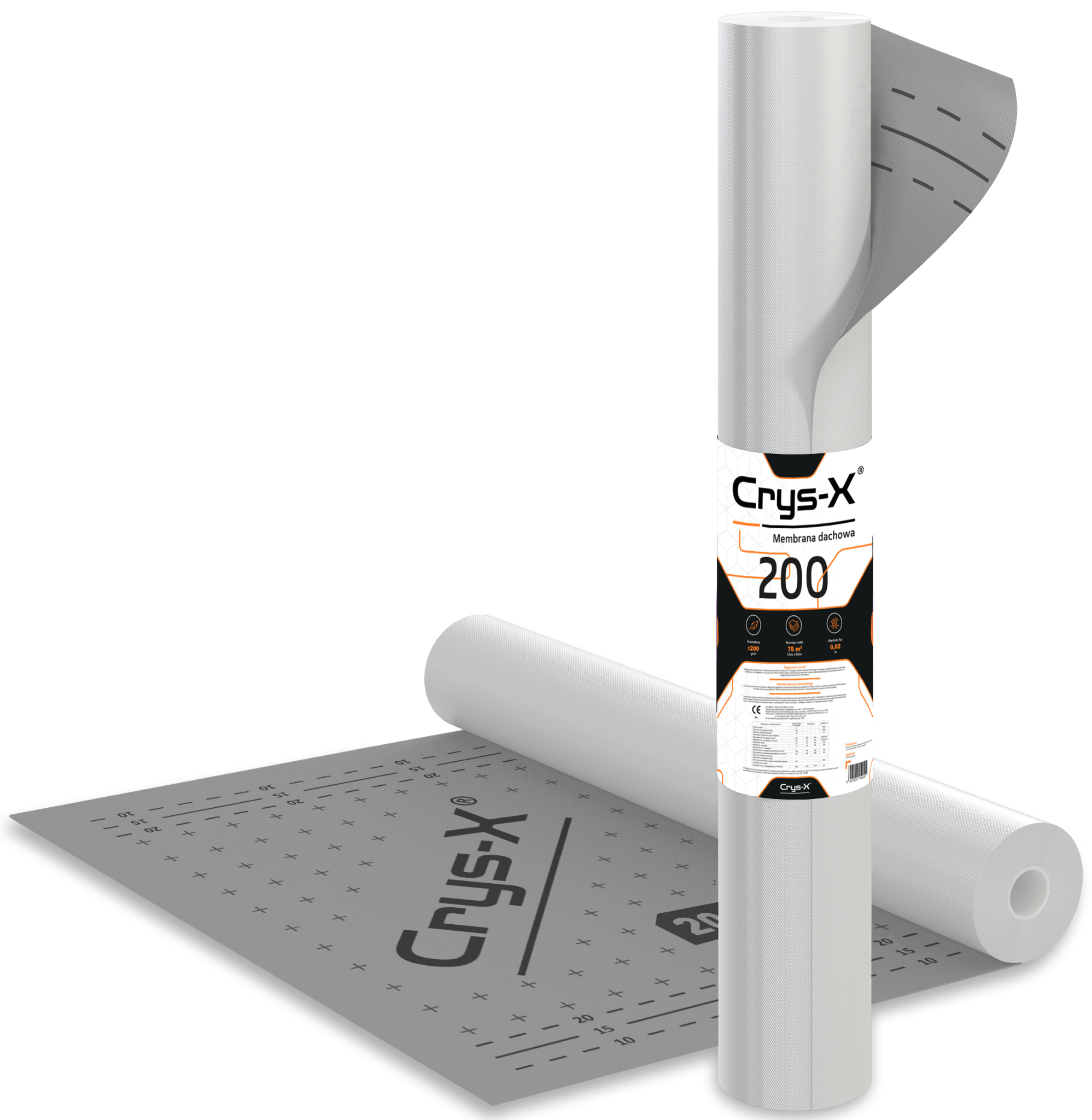 Membrana dachowa Crys-X 200 1,5x50 mb