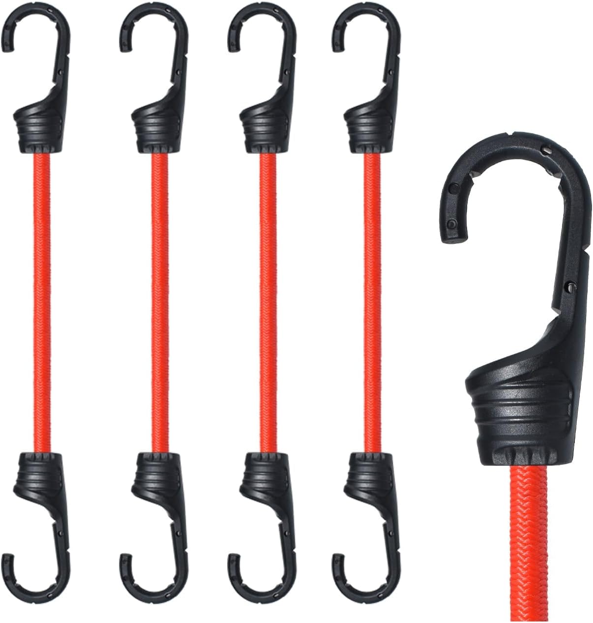 Lot de 6 Tendeurs Sandow Élastique LONG Sangle crochets métal remorque – BOUTIQUE HULÉTI