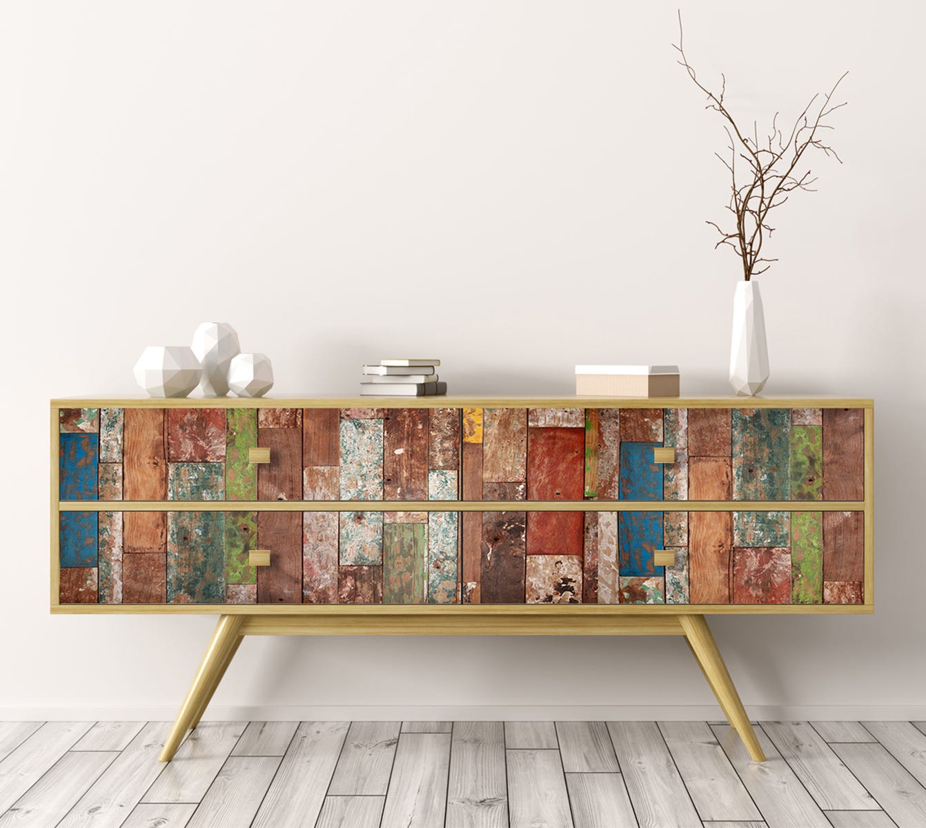 Rollo sticker Industrial Colores Soho 100x100 cm | Leroy Merlin