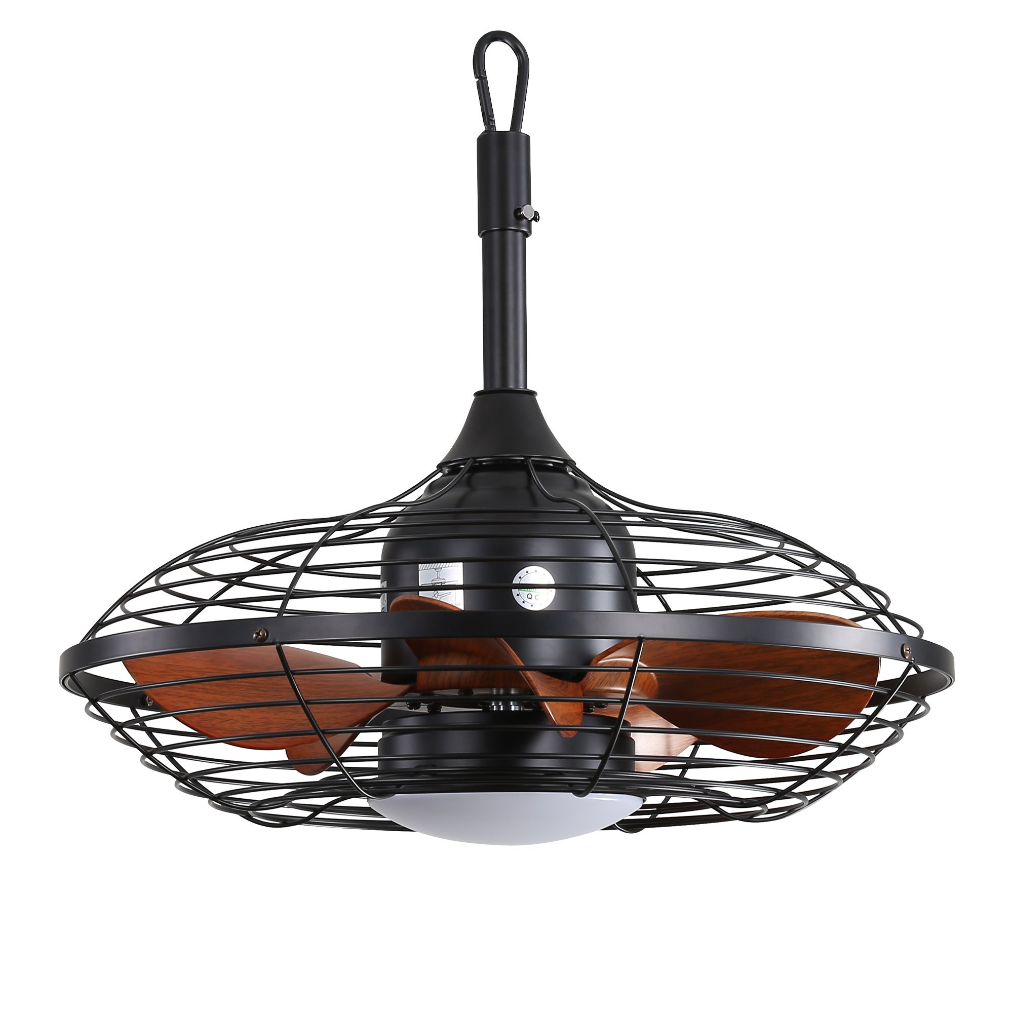 Ventilador techo 20 pulgadas con led 18w 5 palas abs motor dc control remoto para exterior (sin función de atenuación) – comfortxl outdoor living