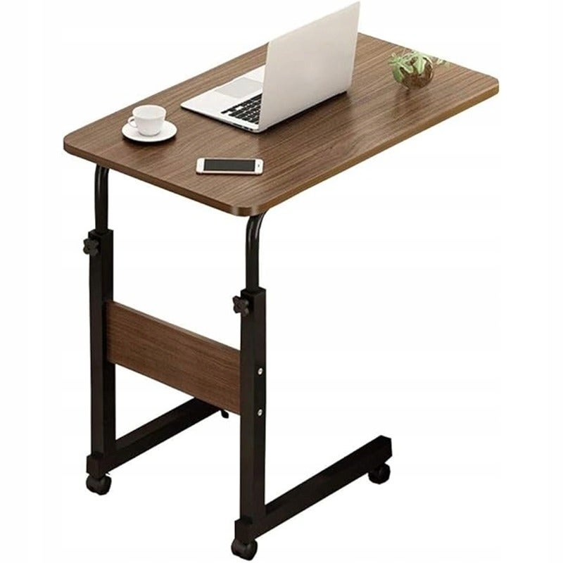Stolik pod laptop na kółkach biurko przyłóżkowe regulowana wysokość