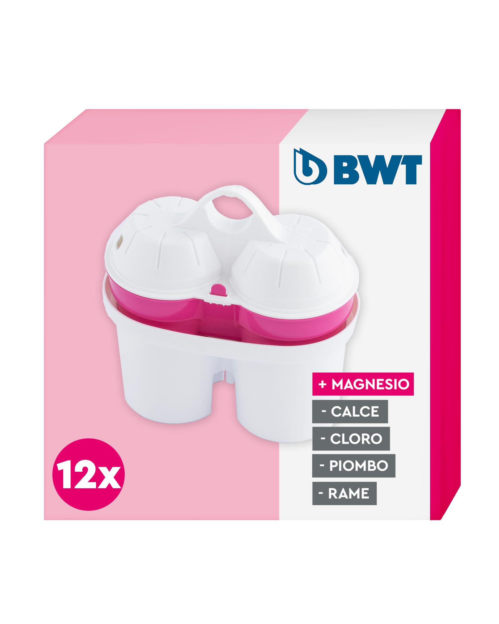 Cartucce Filtranti BWT 12 Pezzi Per Caraffe - Tecnologia Magnesio, Compatibili Con Brita Maxtra - Foto 7
