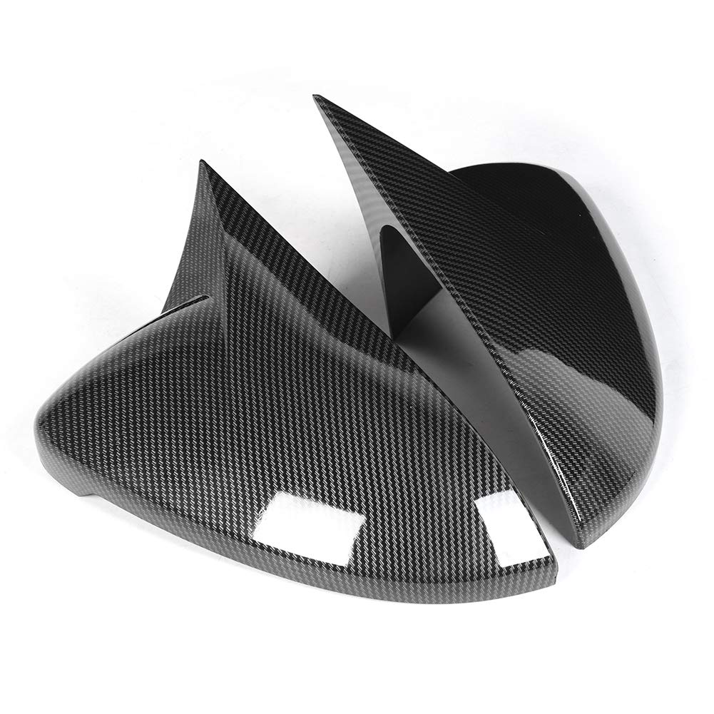 Copertura specchietto retrovisore laterale in fibra di carbonio, alloggiamento adatto per MK7 7.5 2014-2019 - 4