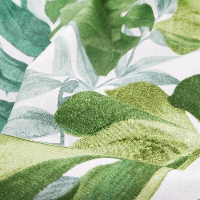 Telo Copridivano In Cotone 260x280 Cm - Made In Italy - Righe Verde - Multiuso Leggero - Foto 3