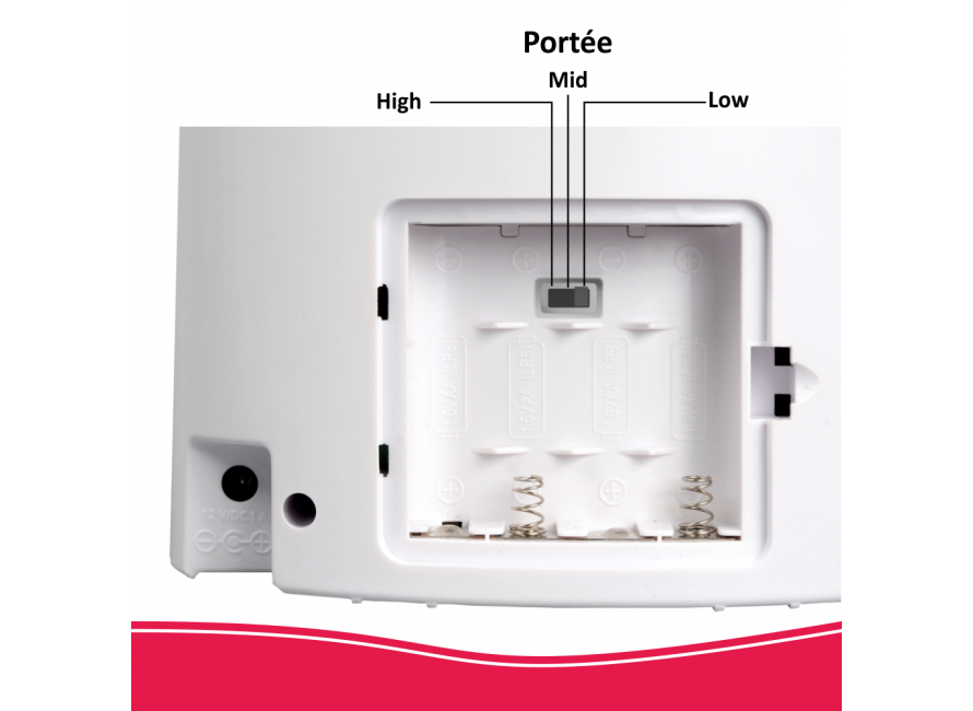 ELRO ARD51 Surveillance électronique avec aboiement de chien réaliste en 3D - 4