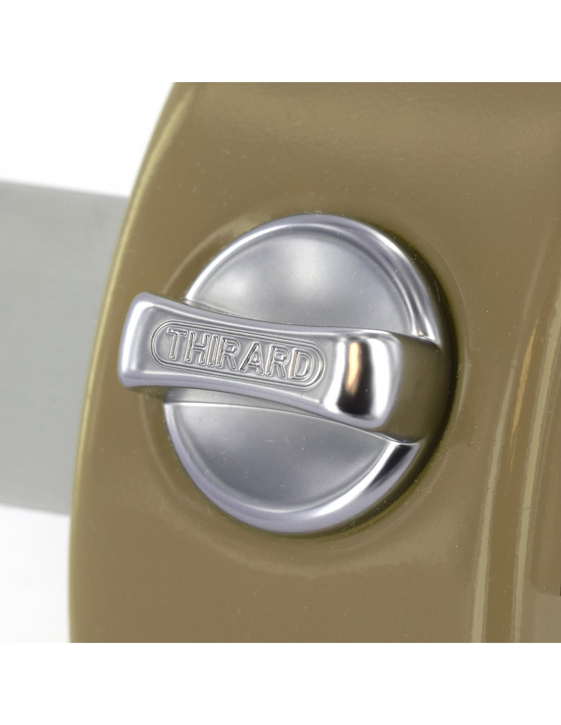 THIRARD - Verrou à bouton Design 5 pour porte d'entrée, cylindre 45mm, acier, 3 clés, bronze - THIRARD - 4