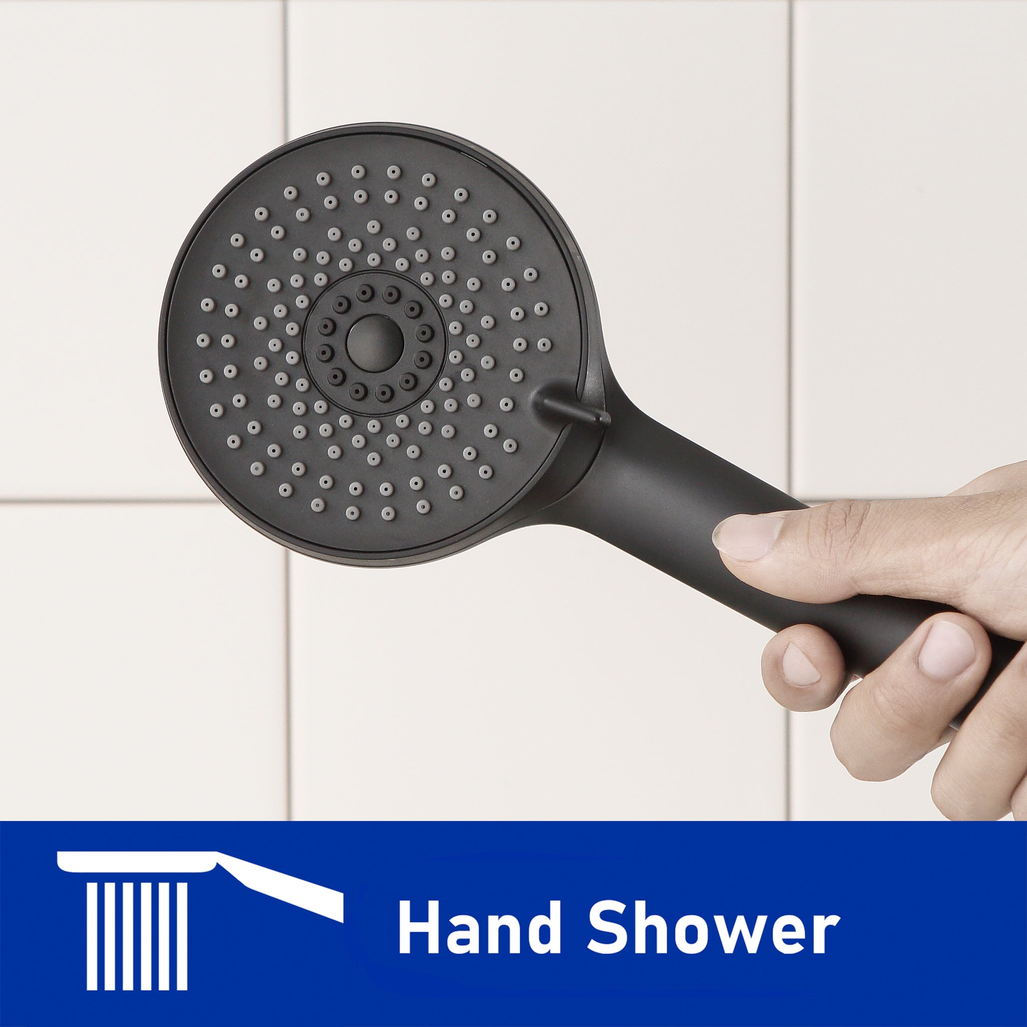 Cecipa max Noir Colonne de Douche Thermostatique avec Mitigeur Ensemble de Douche Hauteur Réglable Système Mitigeur Thermostatique Douche,EU Modèle - 8