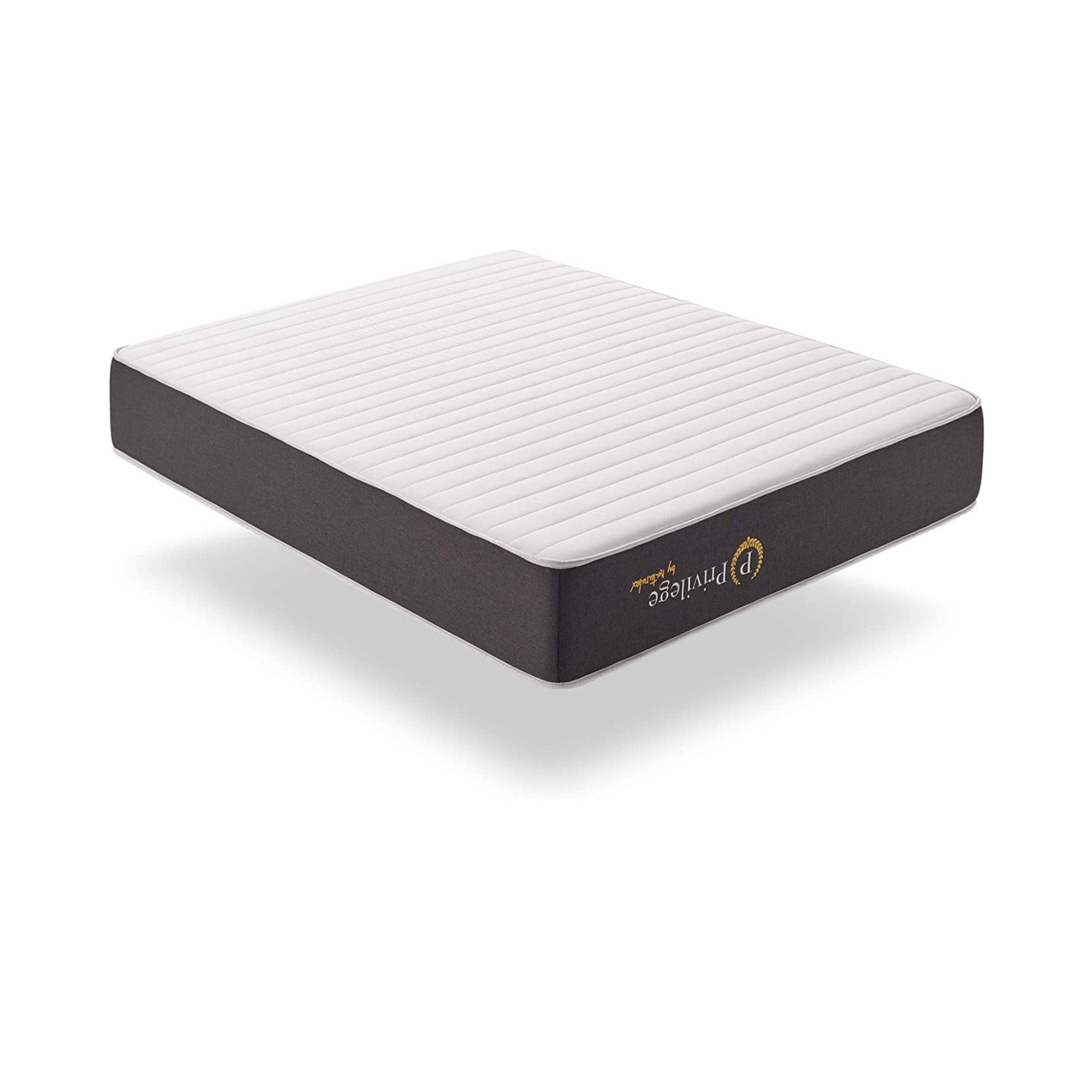 Privilege 160x200 cm - Hybride - Ressorts Ensachés + Mousse à mémoire HR + Blue Latex - 7 Zones - Reversible - Haut de gamme - 7