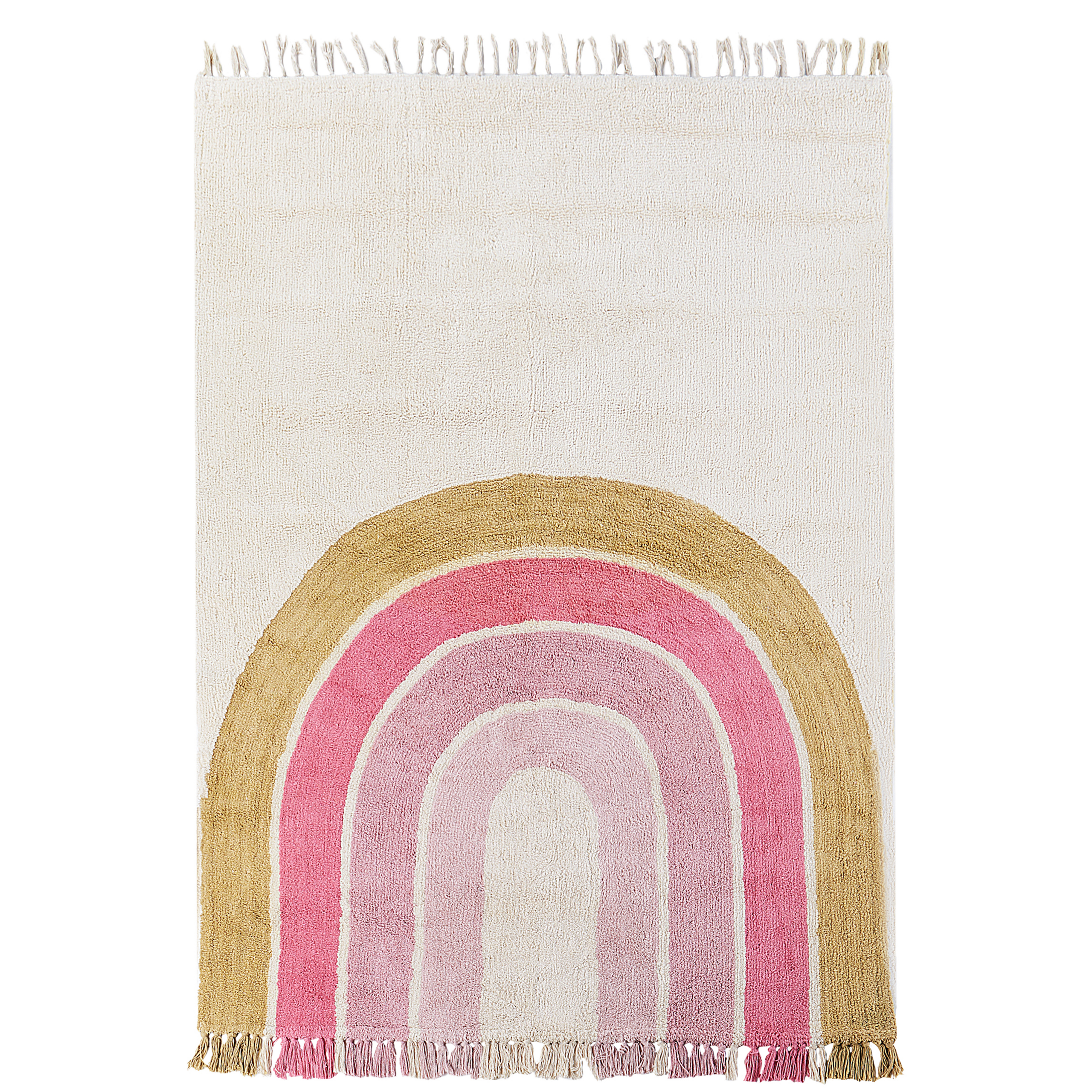 Covor pentru copii TATARLI Roz 140 x 200 cm Bumbac