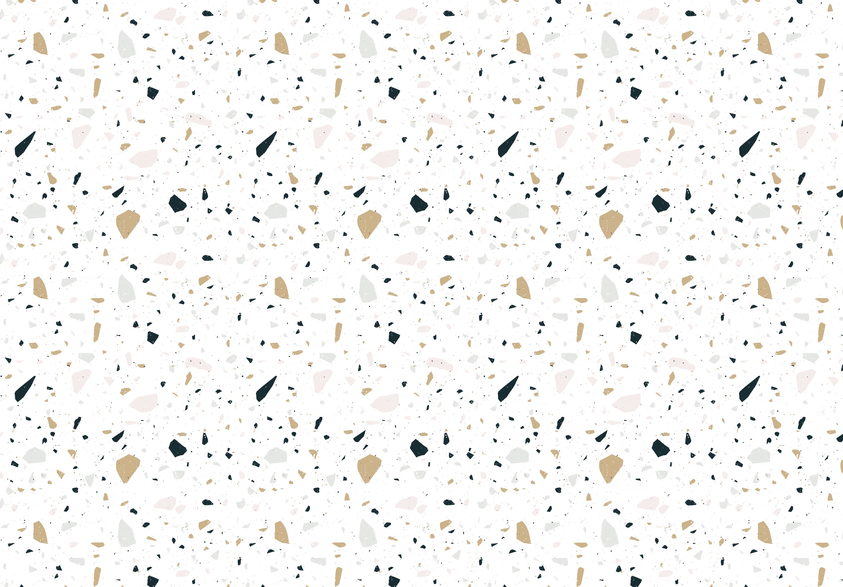 Dywan winylowy Terrazzo Aquiles 160x230 cm - antypoślizgowa wykładzina PVC z gładkim nadrukiem, winylowa wykładzina do kuchni lub salonu, zmywalna