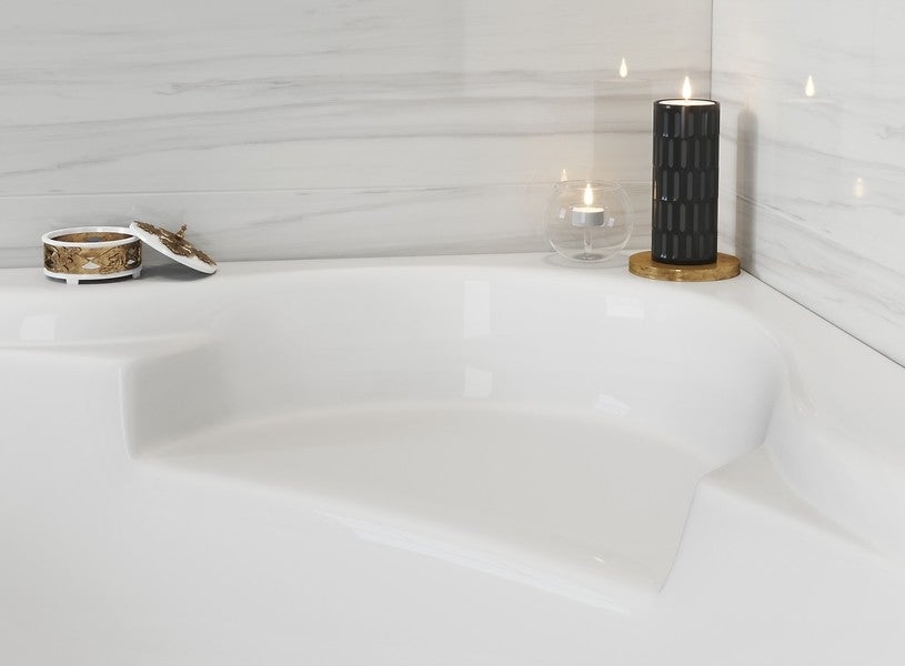 Pack baignoire d'angle VENUS 140x140 avec tablier - 5