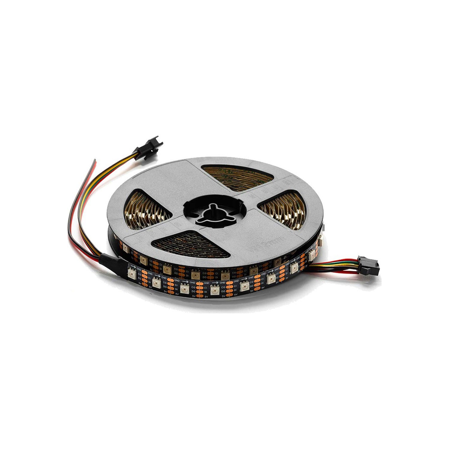 Rollo tira LED digital 5V 30 LED/m 30 píxeles 8W/m RGB IP20 5 metros ...