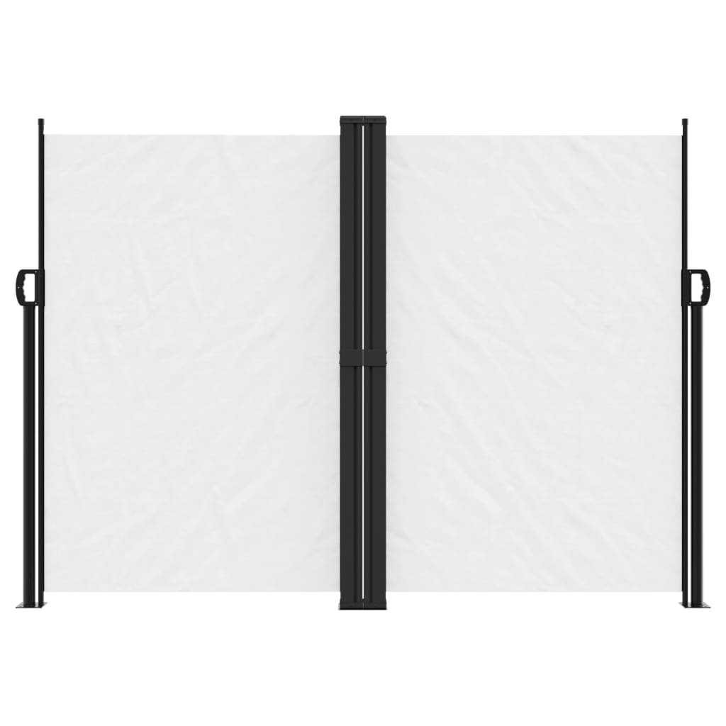 Paravent extérieur | Auvent latéral rétractable blanc 180x1200 cm CFW52571 - 3