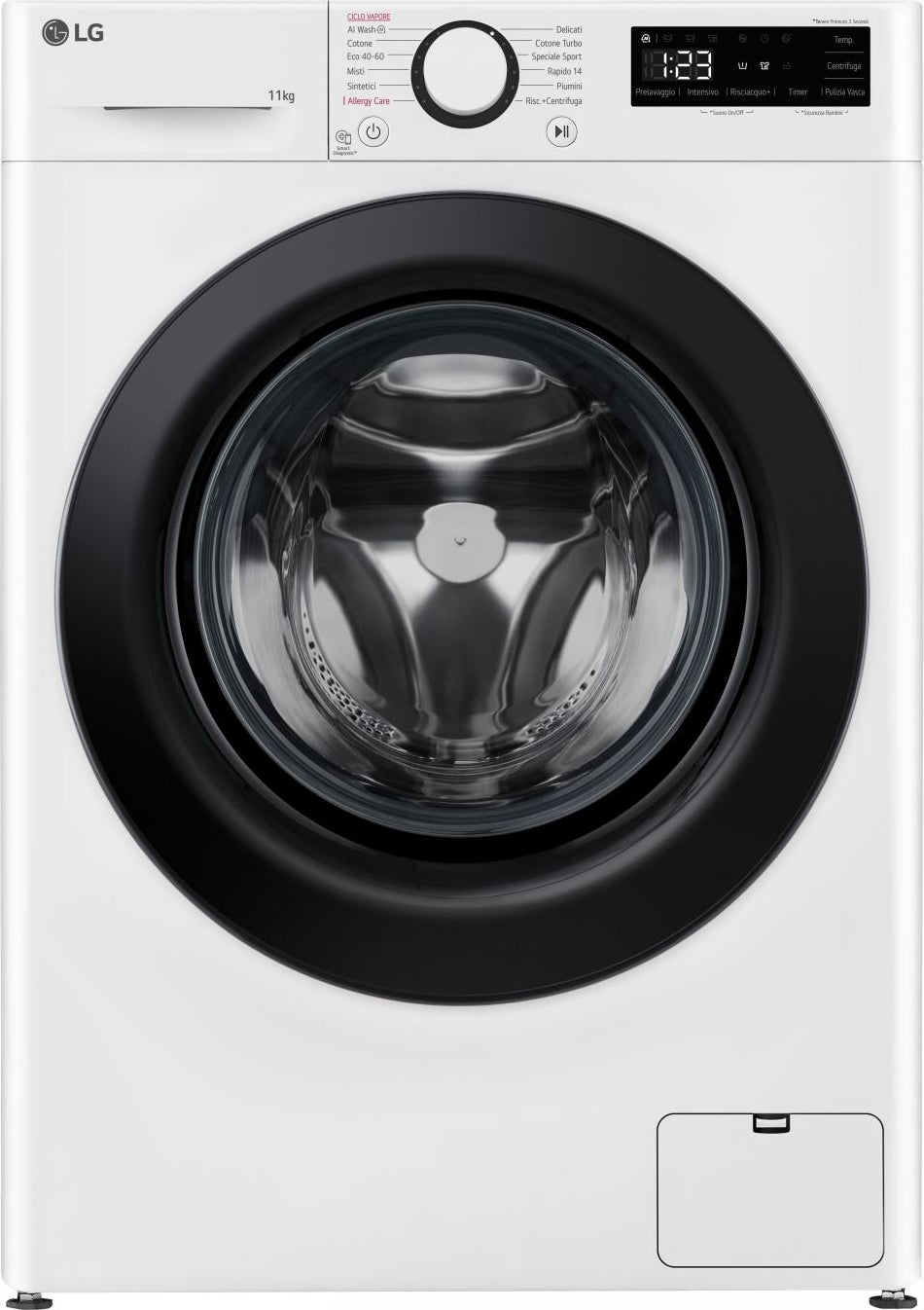 Lg F4r3011nswb Lavadora Carga Frontal 11 Kg 1400 Rpm Blanco , Leroy Merlin