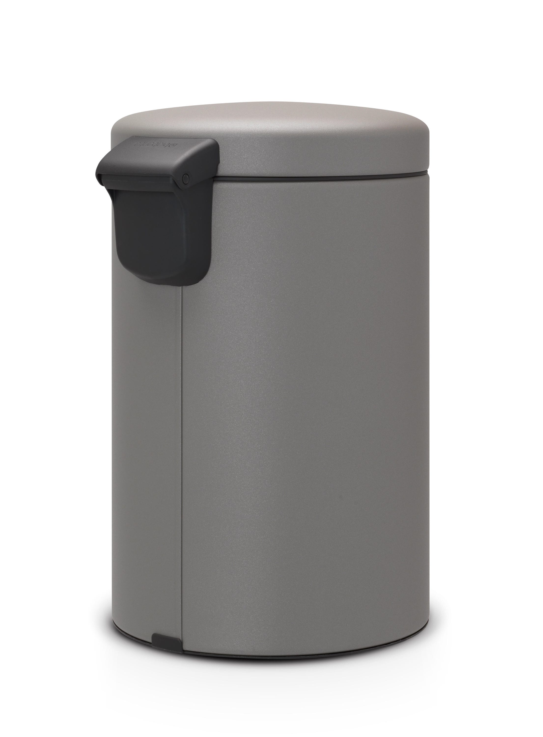Kosz łazienkowy Newicon szary 12L - 5