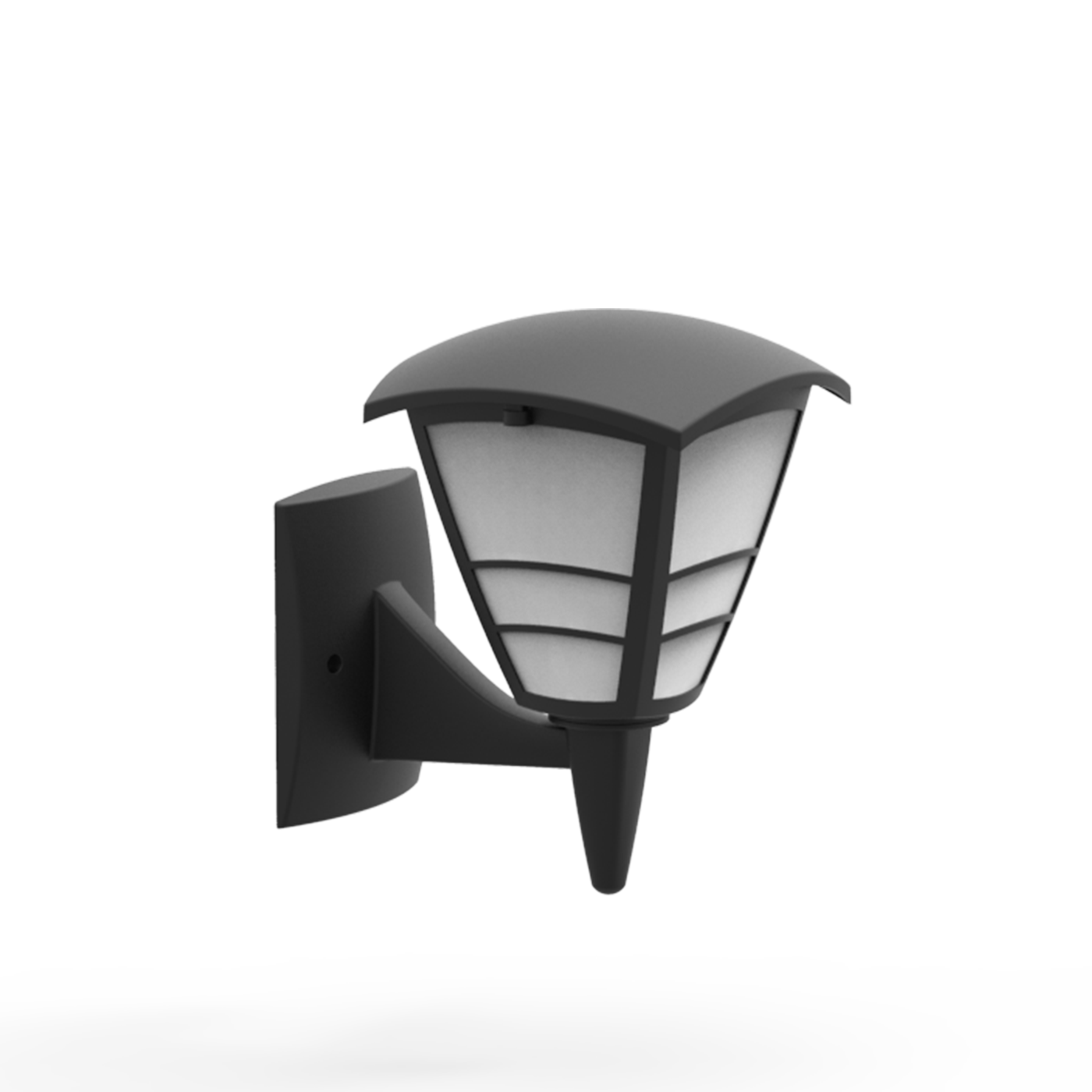 Kinkiet zewnętrzny ogrodowy Horoz Yonica 2 E27 czarny HOROZ ELECTRIC