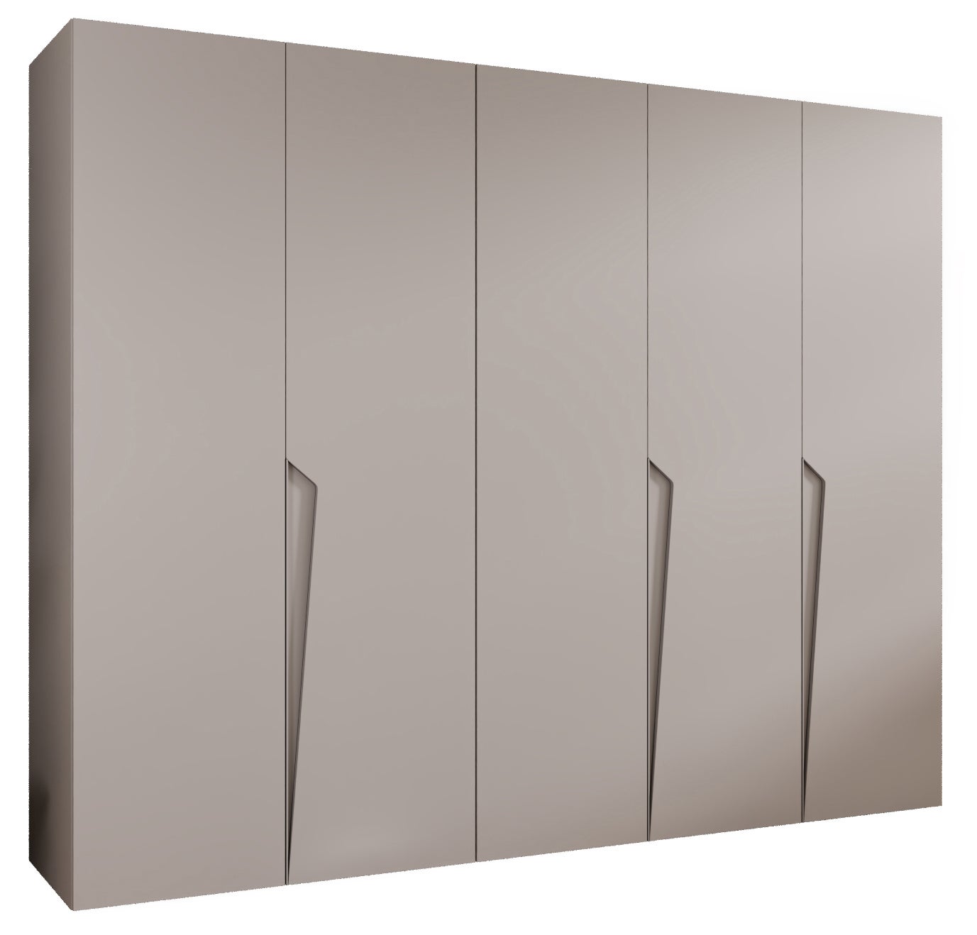 Szafa uchylna otwierana Piano 1 250 x 52 x 202 cm kaszmir + u. kaszmir
