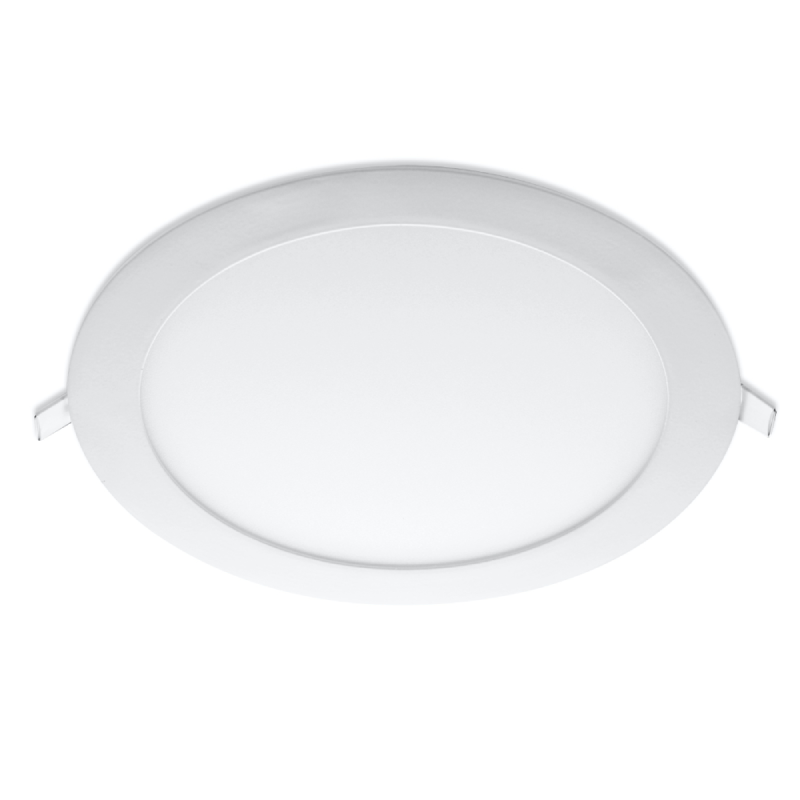 Panneau LED Ultra-fin Rond Encastrable Pour Plafond - 3W à 24W - Blanc Chaud/neutre/froid - Depmog