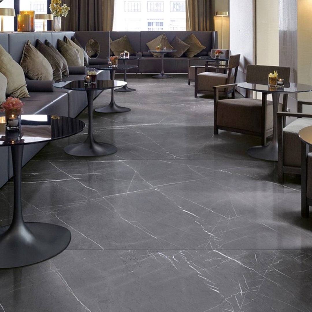 Tradizionale Grigio Grafite - Marmo Opaco - Piastrelle 60x120 cm 10 mm - SCA 4005 60x120 MATT 10 mm - 2