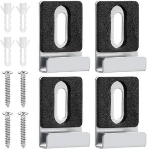 8 Pcs Crochet Mural, Inoxydable Fixation Miroir Mural Charge 50 Kg Pour Bain Cuisine Crochet Robuste Tuile En Ceramique Cadre Photo Presentoir 98953414