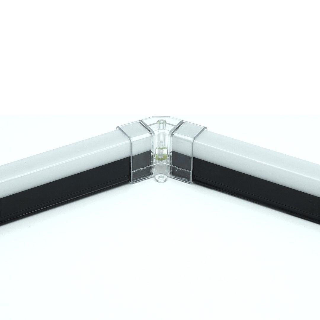 Lampa sufitowa LED HEXAGON 322W neutralna 30360lm aluminium czarno-biała wym:4x229x315cm IP20 IdeaLED - 8