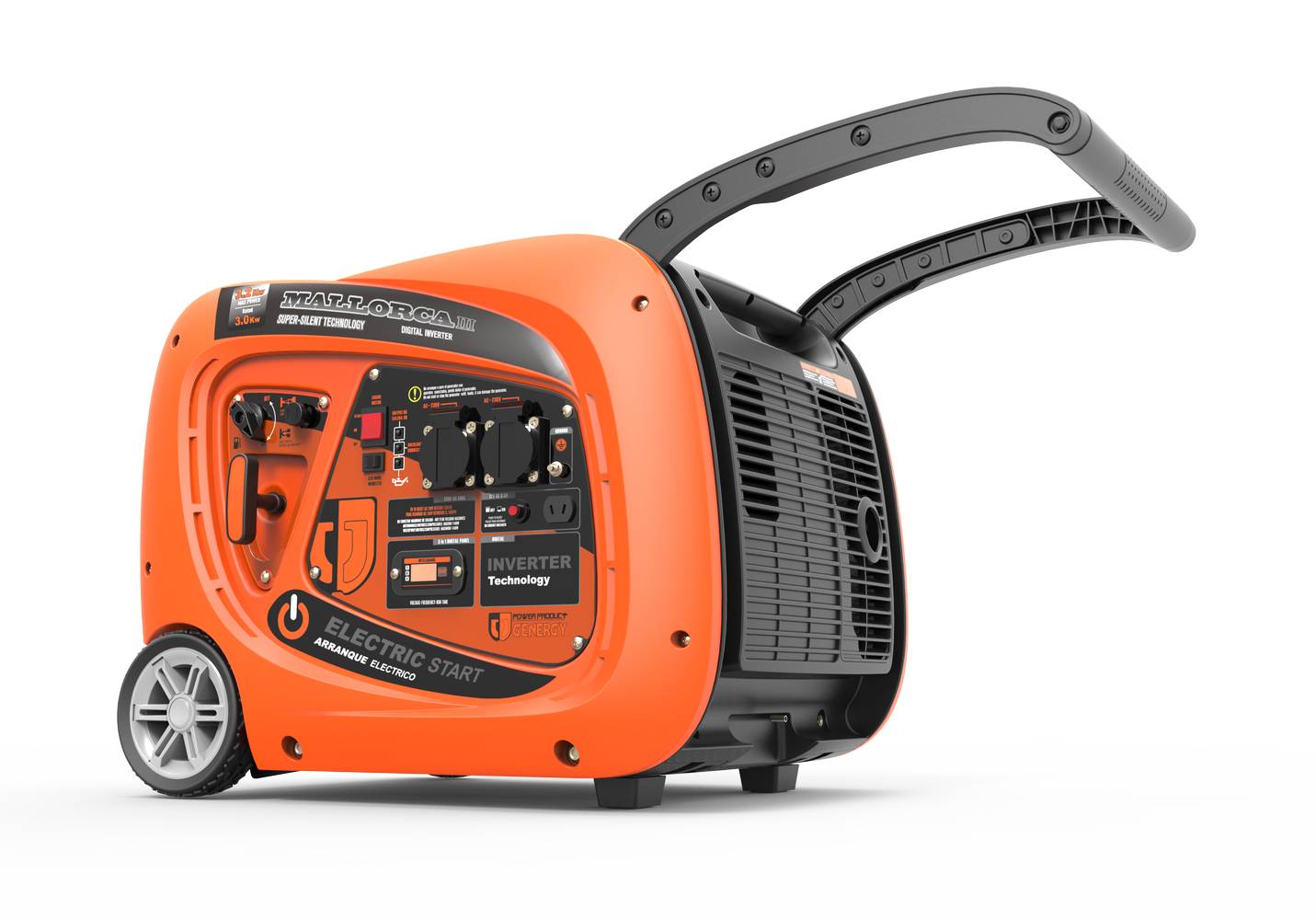 Groupe d'onduleur inverter MALLORCA III - 3200 W - 230 V - 6,8L - 3