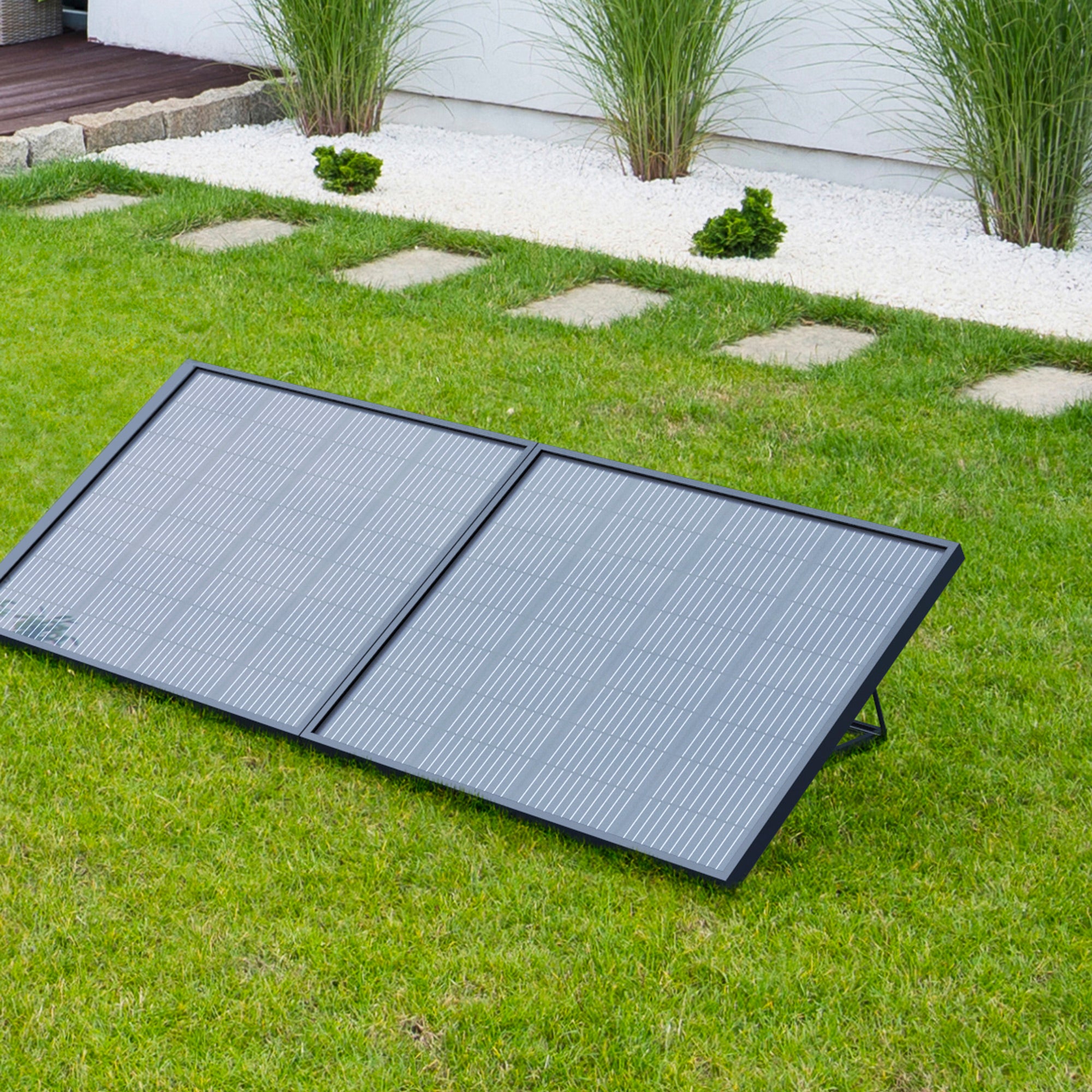 Kit solaire Soria 400W plug and play avec fixation au sol - Avidsen - 127135 - 2