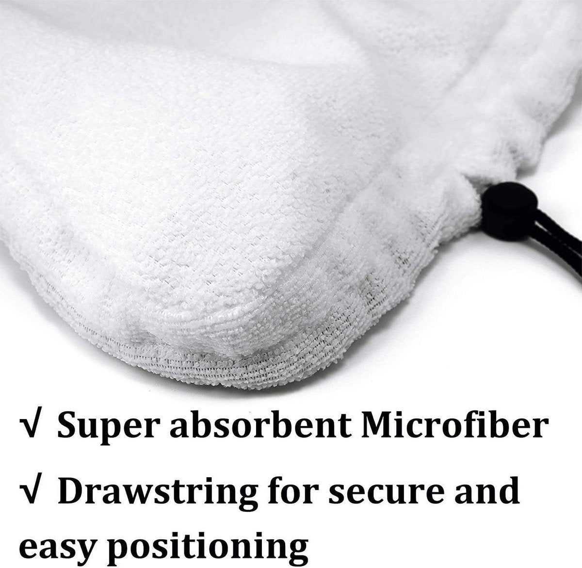 Set de 3 tampons de nettoyage universels en microfibre pour nettoyeurs ...