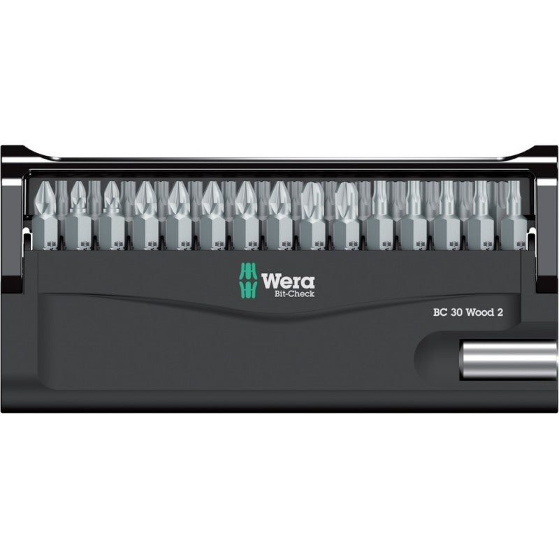 Wera 30el. Bit-Check 30 Wood 2 - 057432