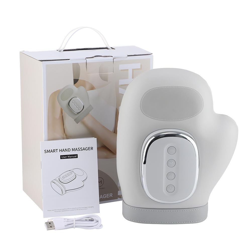 Gant de massage pour les mains avec chaleur et compression, masseur à sélection multimode, pour les doigts et le canal carpien. - 6