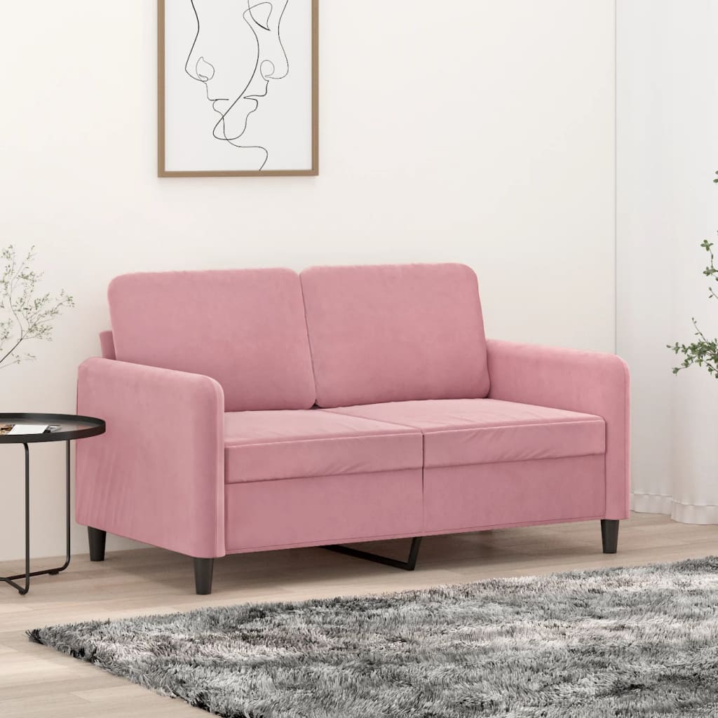 Divano posti Rosa 120 cm Velluto Leroy Merlin