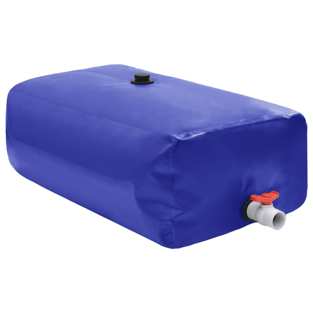 Serbatoio d'acqua portatile, 30gal/110L Vescica di stoccaggio dell'acqua pieghevole con 3/4 PVC Spigot Suitble stoccaggio dell'acqua di emergenza