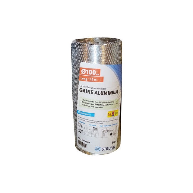 GAINE FLEX.ALU FILET D.100 1.5ML STRULIK - 50010002