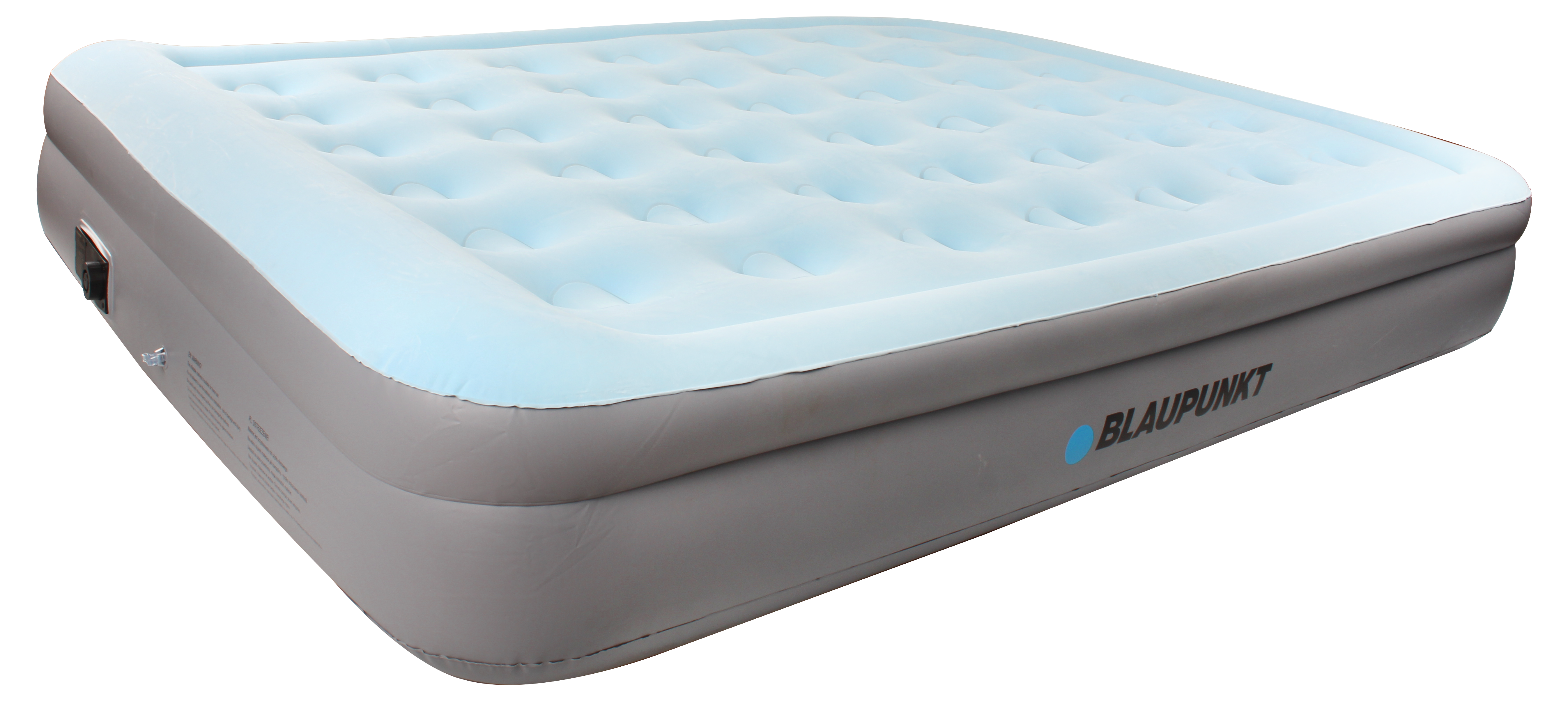 Materac dwuosobowy z wbudowaną pompką elektryczną Blaupunkt IM720