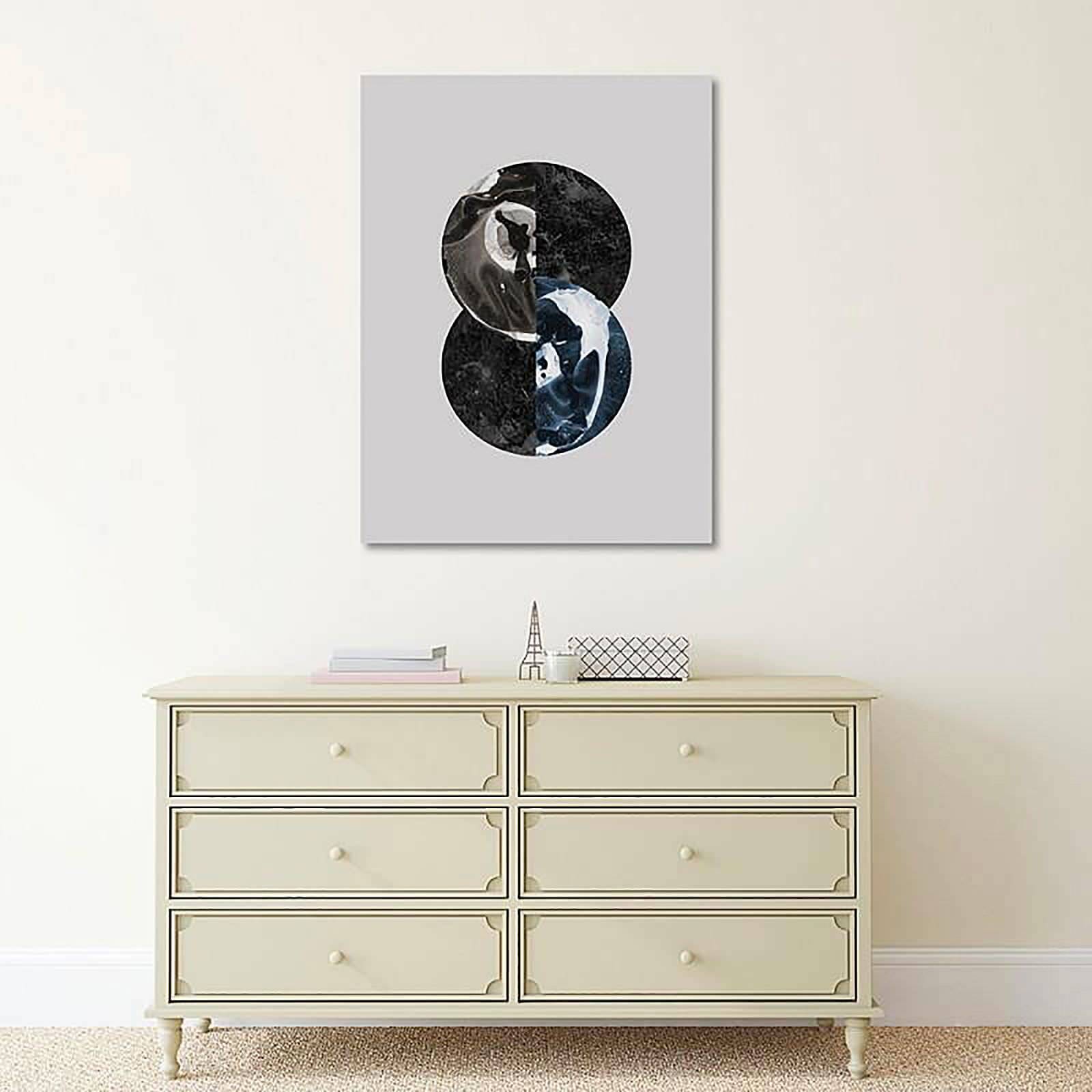 Tableau bois abstrait 15 - 40 x 50 cm - 5