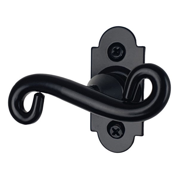 Poignée de fenêtre crémone SOLOGNE, Acier aspect fer noir mat - 2