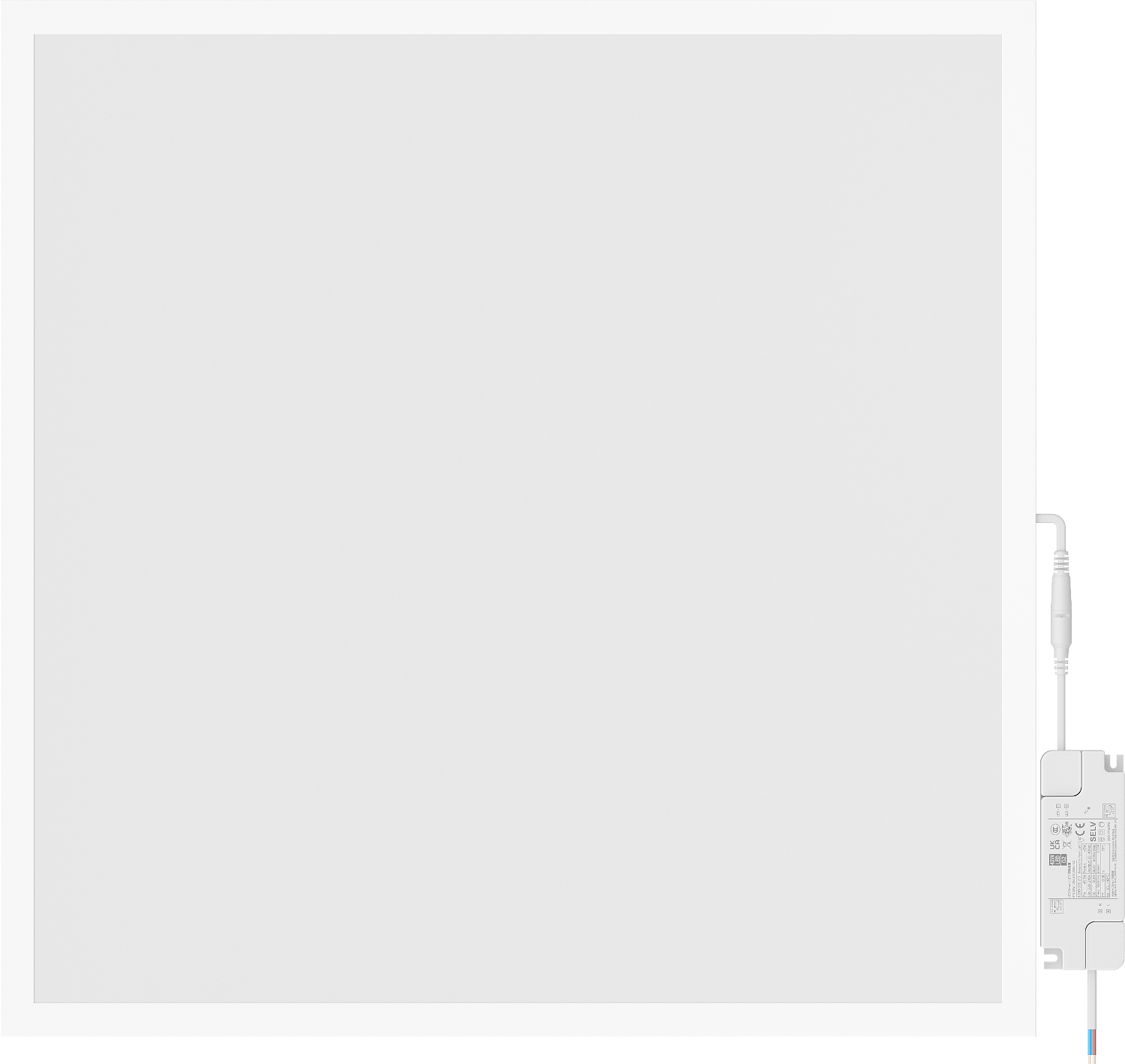 Mexen Brill panou LED încastrat 60 x 60 cm, 40W, Lumină rece - 6500K ...