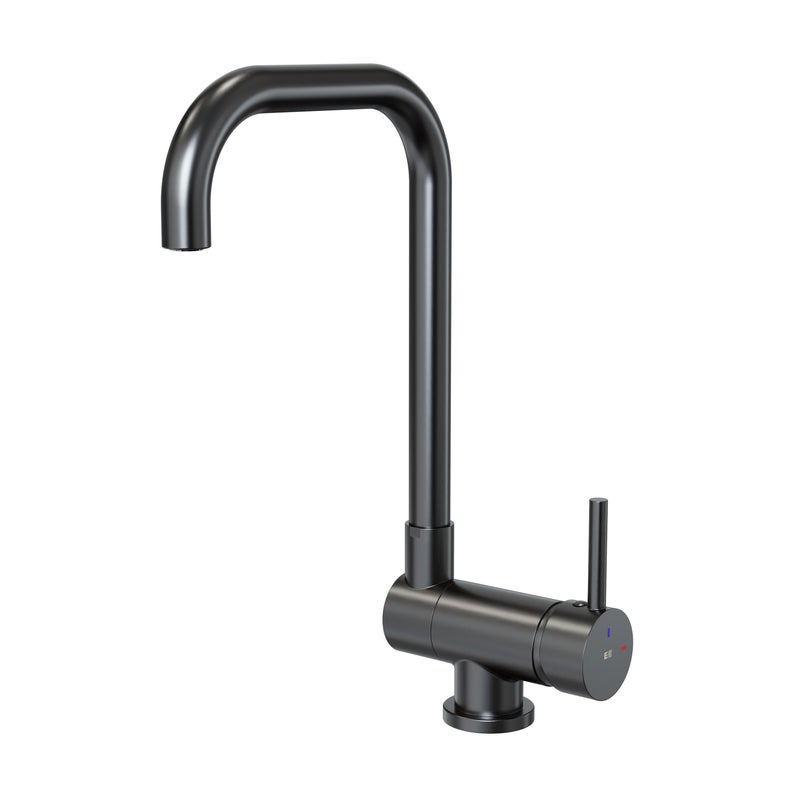 Jednouchwytowa bateria kuchenna ESSEBAGNO New Oslo antracyt