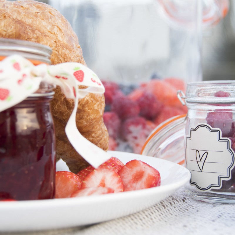 Bocaux en verre Home made Jam (Lot de 12) Esschert Design - 9