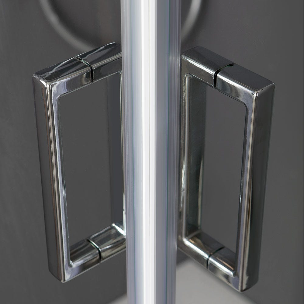 Box doccia 80x80 economico con cristallo da 4 mm | Luna - 4