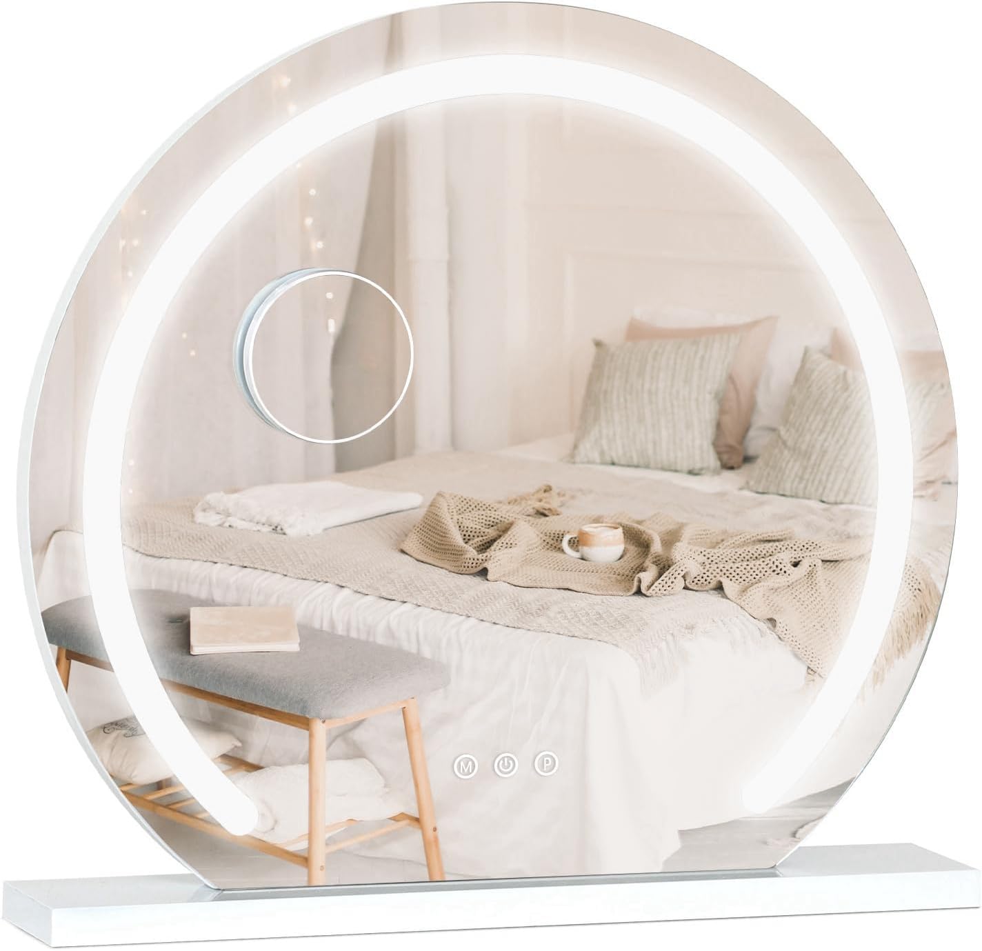 Kit d'éclairage miroir avec 14 ampoules pour coiffeuse, miroir LED Kit d'éclairage miroir avec 14 ampoules pour coiffeuse, miroir LED