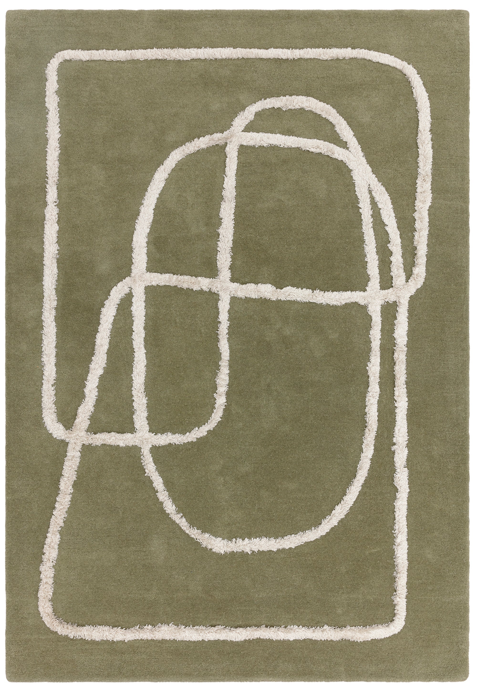 Tapis de salon moderne en laine ETERNITY 120x170 cm - 6