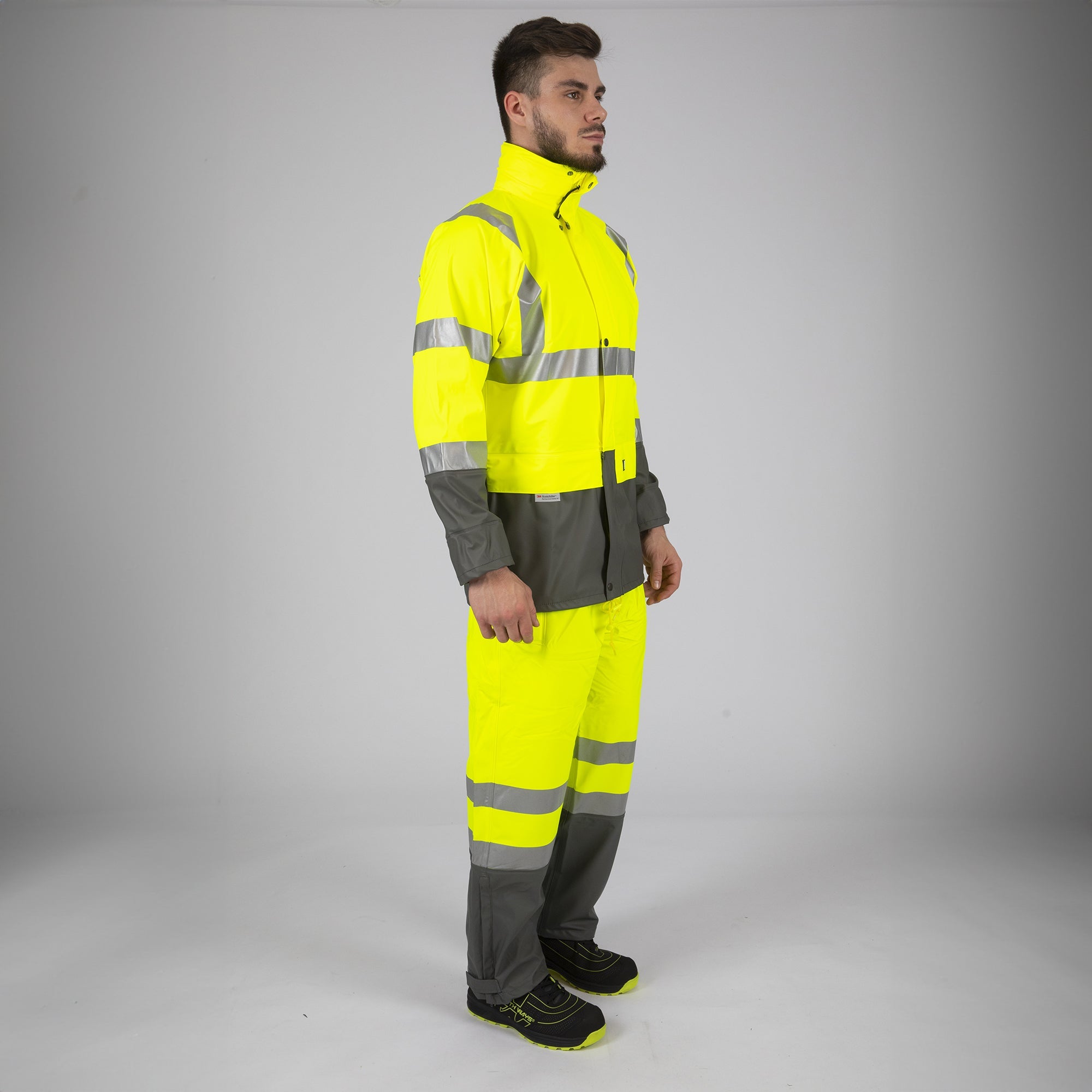 BANDIT - VESTE DE PLUIE HAUTE VISIBILITÉ - 9250 Jaune fluo L - 4